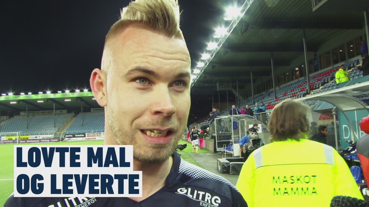 Marcus etter seieren mot Brann